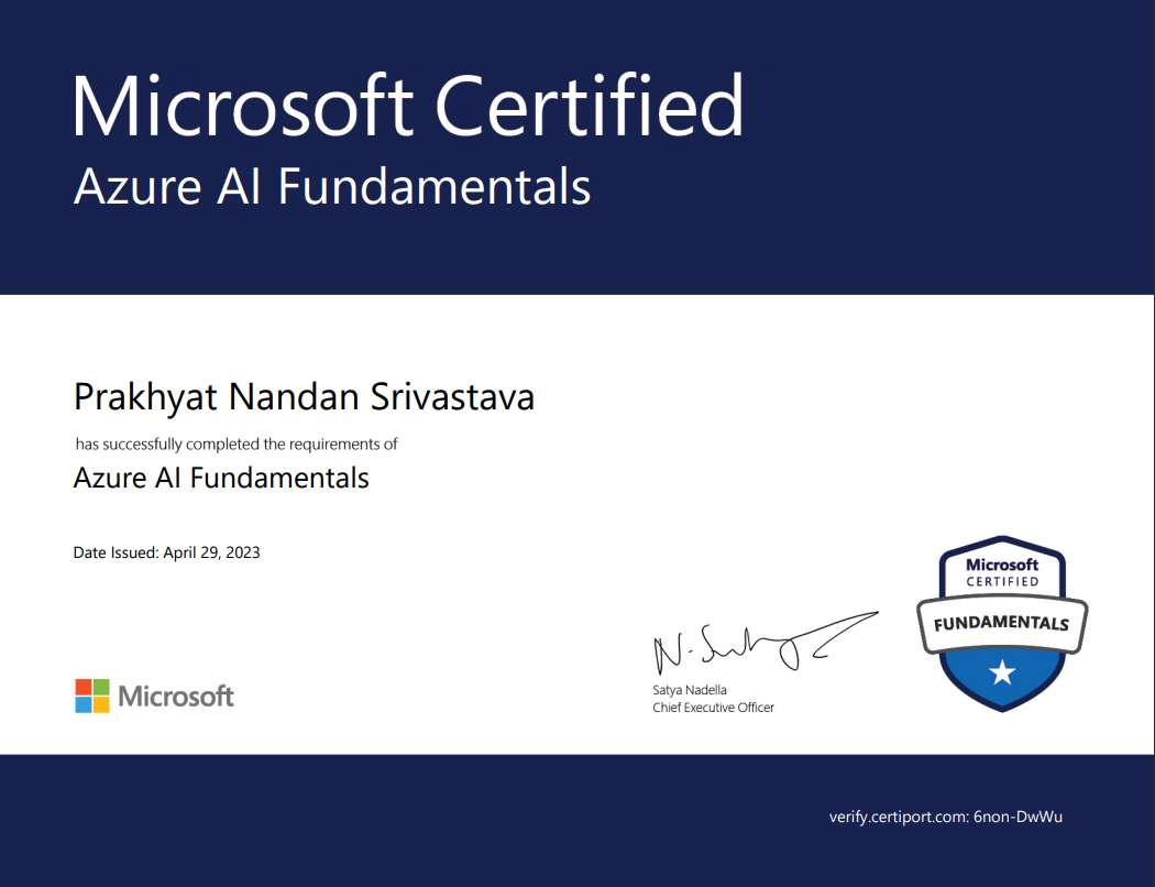 Azure AI Fundamentals